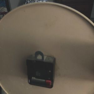Vintage battery powered wall clock